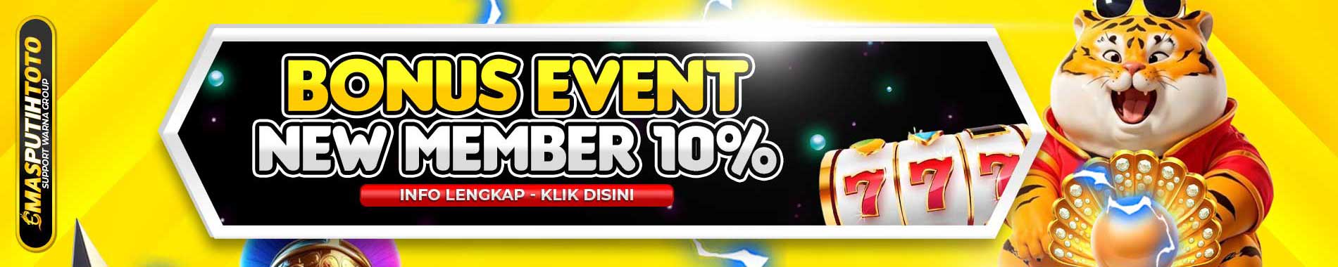BONUS NEW MEMBER 10%
