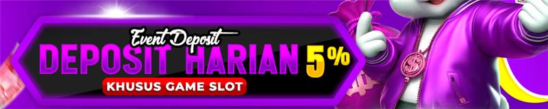 BONUS DEPO HARIAN 5%